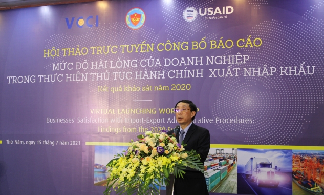 Mức độ hài lòng của doanh nghiệp đạt gần 80% trong thực hiện thủ tục hành chính xuất nhập khẩu