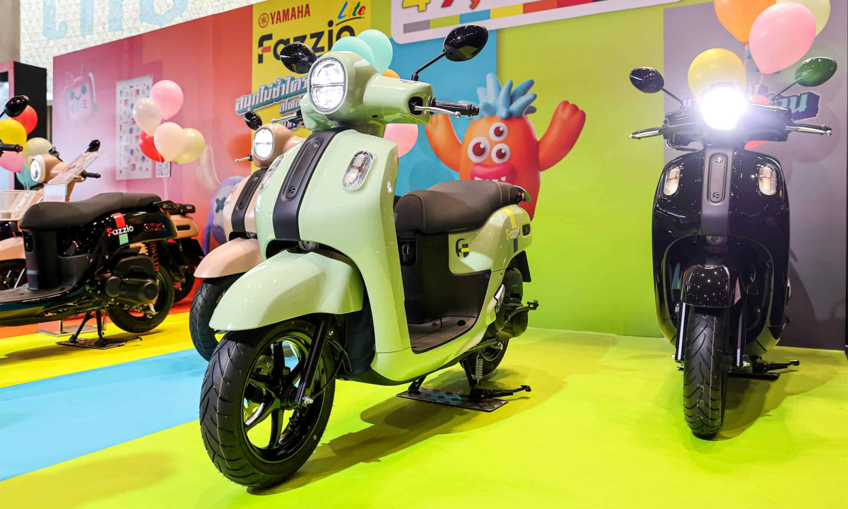 Yamaha Fazzio Hybrid Lite - xe ga hybrid giá gần 1.600 USD