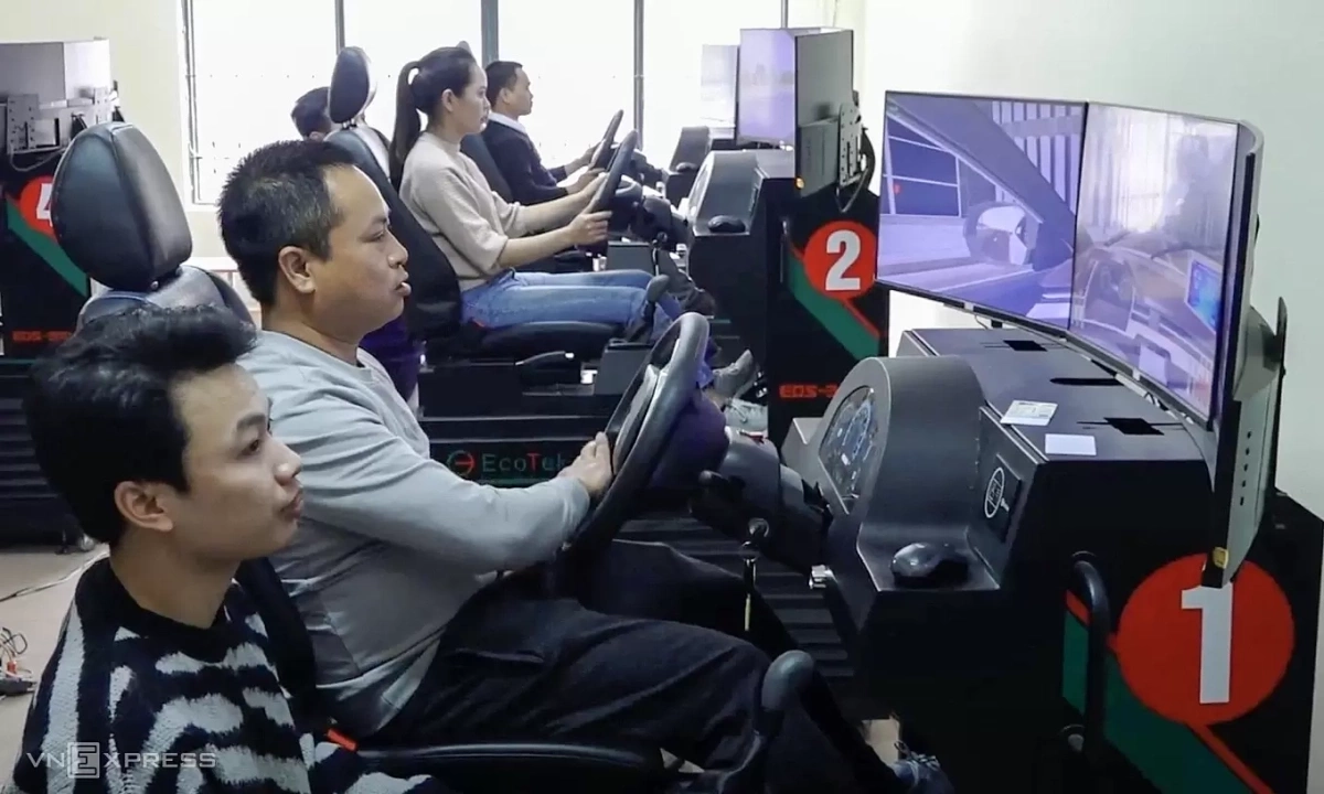 Học viên phải xem video tai nạn trước khi thi bằng lái