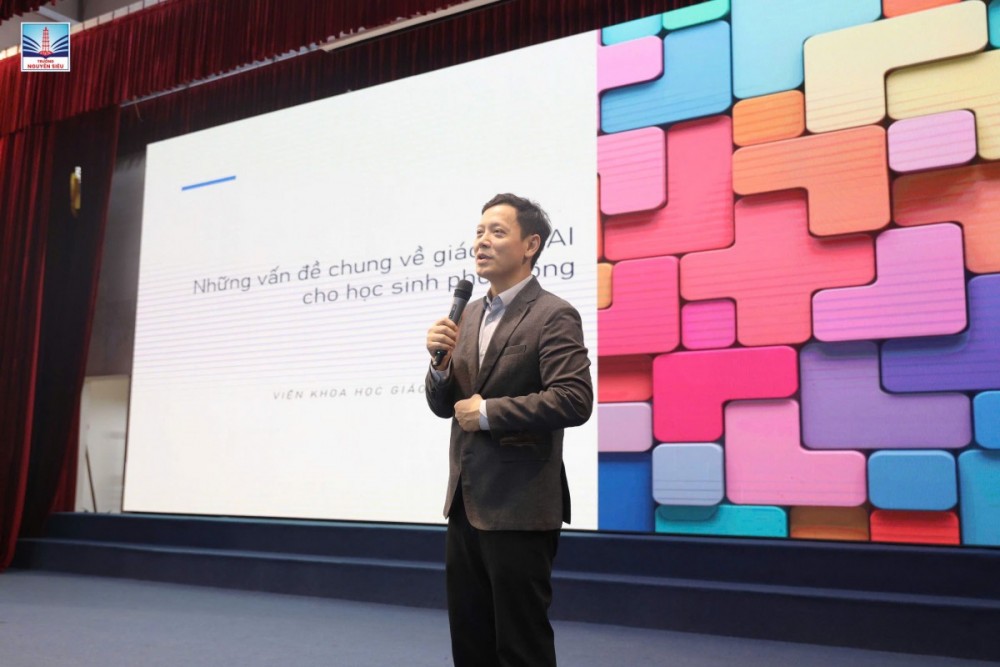 Diễn đàn Hiểu đúng AI – Làm chủ tương lai mở hướng tiếp cận giáo dục trong kỷ nguyên số Diễn đàn Hiểu đúng AI – Làm chủ tương lai mở hướng tiếp cận giáo dục trong kỷ nguyên số