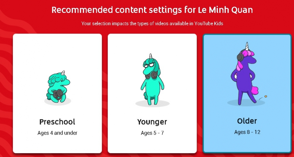 Cài đặt Youtube Kids