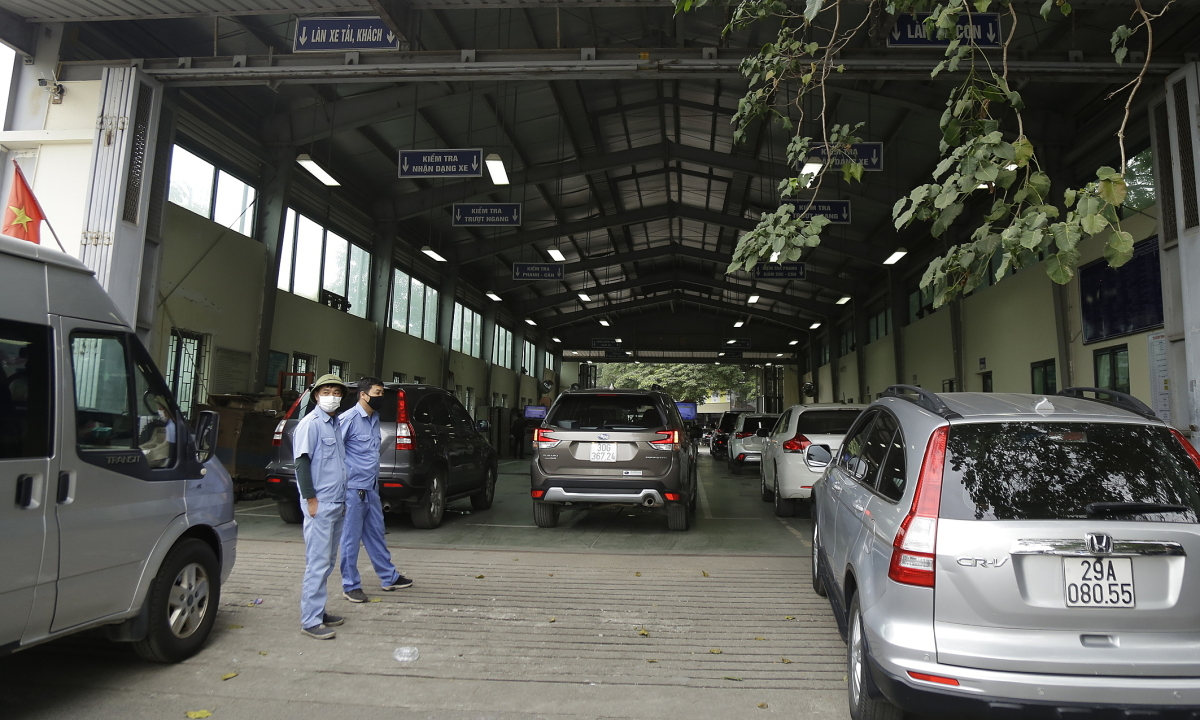 Cấp giấy chứng nhận kiểm định điện tử cho ôtô từ 1/3