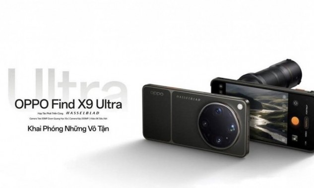 OPPO Find X9 Ultra vừa ra mắt toàn cầu, đã mở đặt trước tại Việt Nam