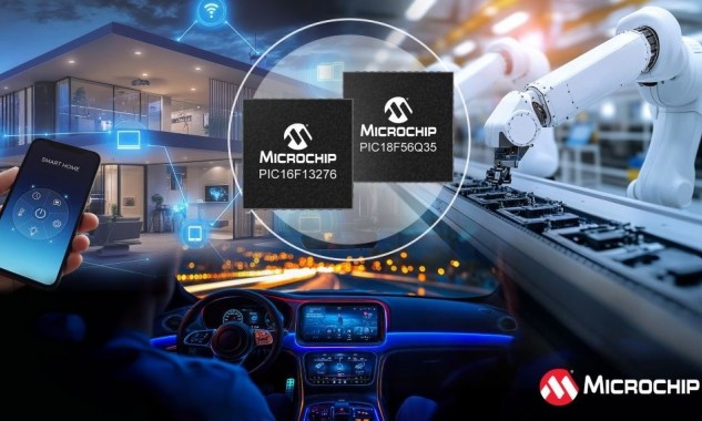 Vi điều khiển PIC Microchip mới tích hợp khối logic có thể cấu hình