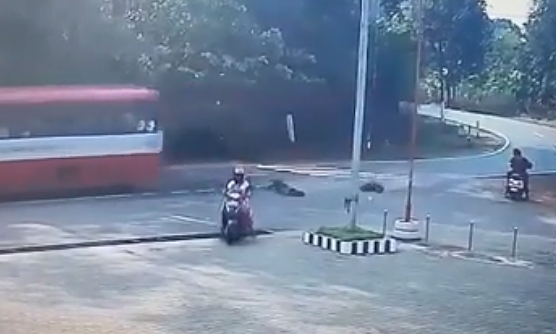 Hai chị em rơi khỏi xe buýt khi trên đường đi thi