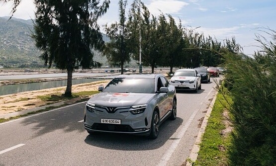 Trải nghiệm xe VinFast tại giải chạy Cần Giờ dịp 30/4