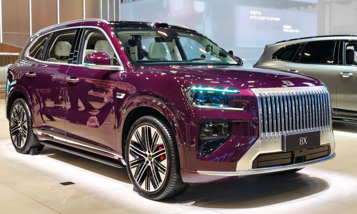 Zeekr 8X - SUV hybrid cỡ lớn mạnh 1.381 mã lực