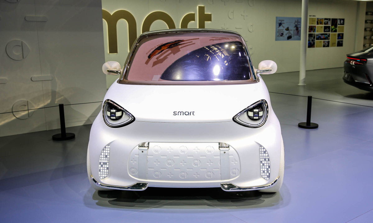 Smart Concept #2 - xe điện mini Đức dùng nền tảng Trung Quốc