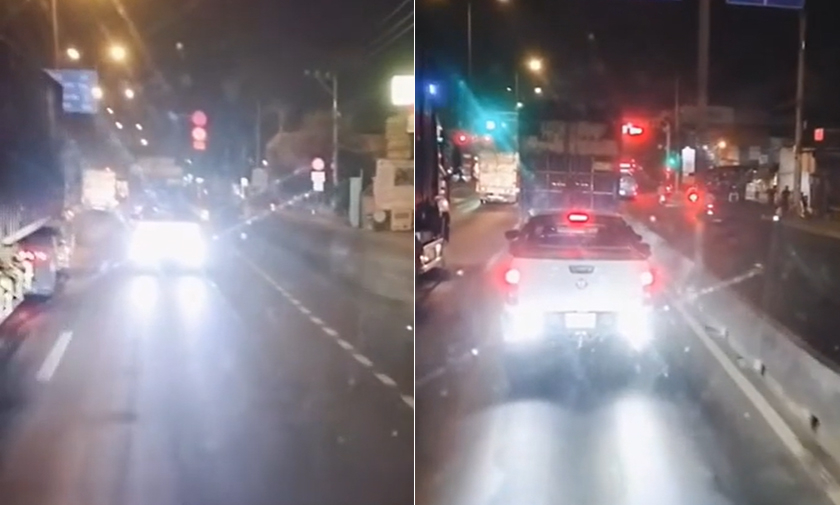 'Chiếc bán tải độ đèn soi thấu văn hóa chủ xe'