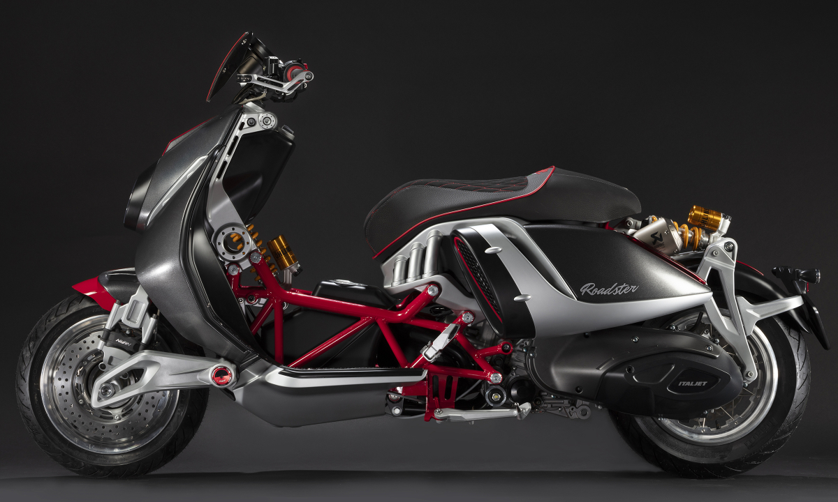 Italjet Roadster 400 - xe ga phong cách lập dị sắp về Việt Nam