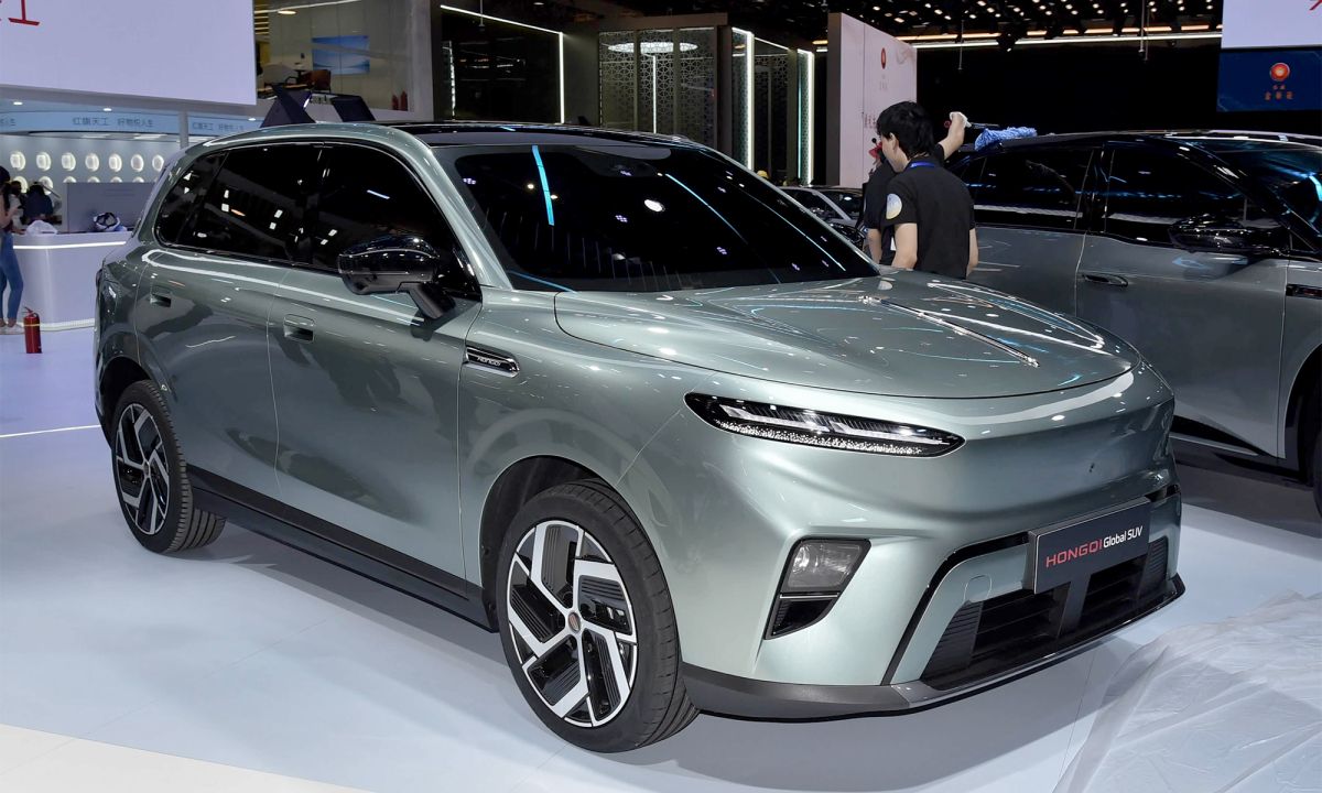 Global SUV - xe điện toàn cầu đầu tiên của Hồng Kỳ
