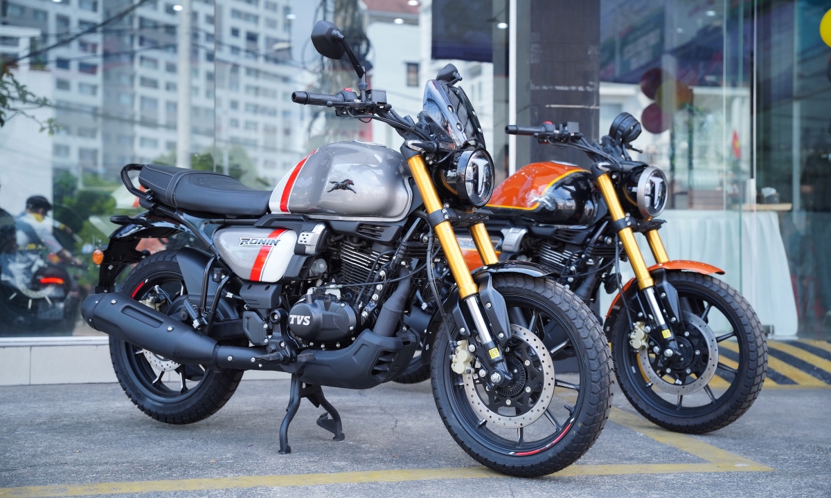 TVS Ronin - môtô Ấn Độ giá 73 triệu đồng