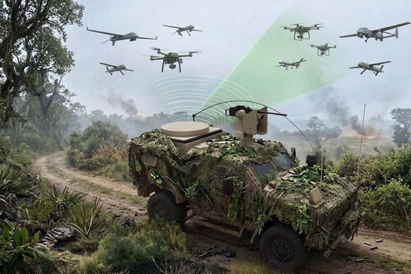 Vũ khí mới của Mỹ nhắm đến việc khắc chế drone quân sự hoạt động theo nhóm