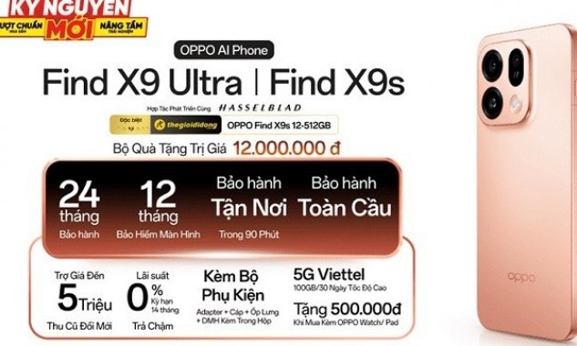 OPPO ra mắt Find X9 Series tại Hội An, nhấn mạnh camera Hasselblad