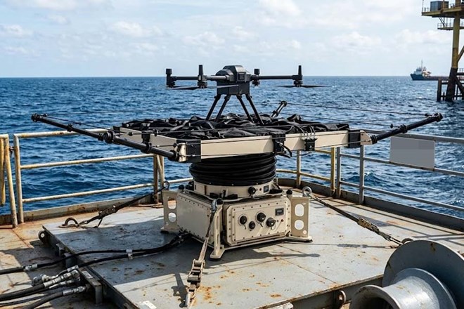 Anh thử nghiệm nền tảng hạ cánh tự động đầu tiên cho UAV trên biển