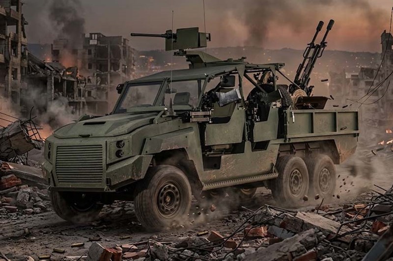 Land Cruiser 70 được nâng cấp thành nền tảng chiến đấu đa nhiệm