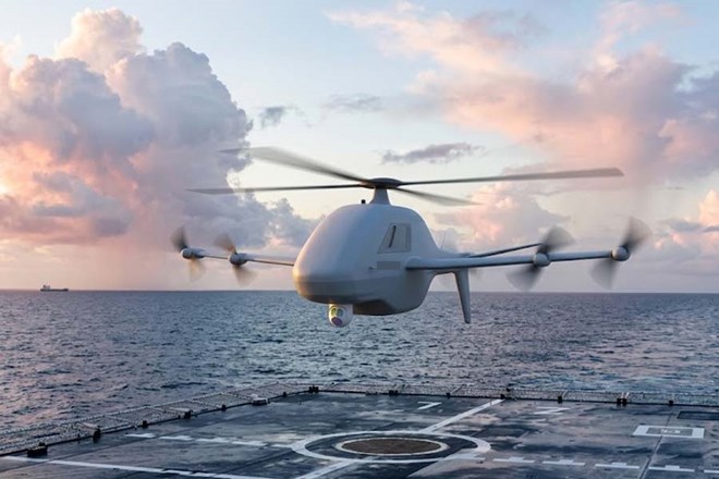 Máy bay không người lái VTOL mới của AIRO giúp tối ưu hiệu suất bằng cánh quạt giảm tốc