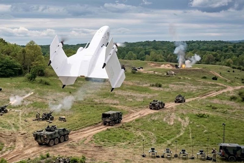 Drone VTOL mới có thể tránh chướng ngại vật mà không cần GPS