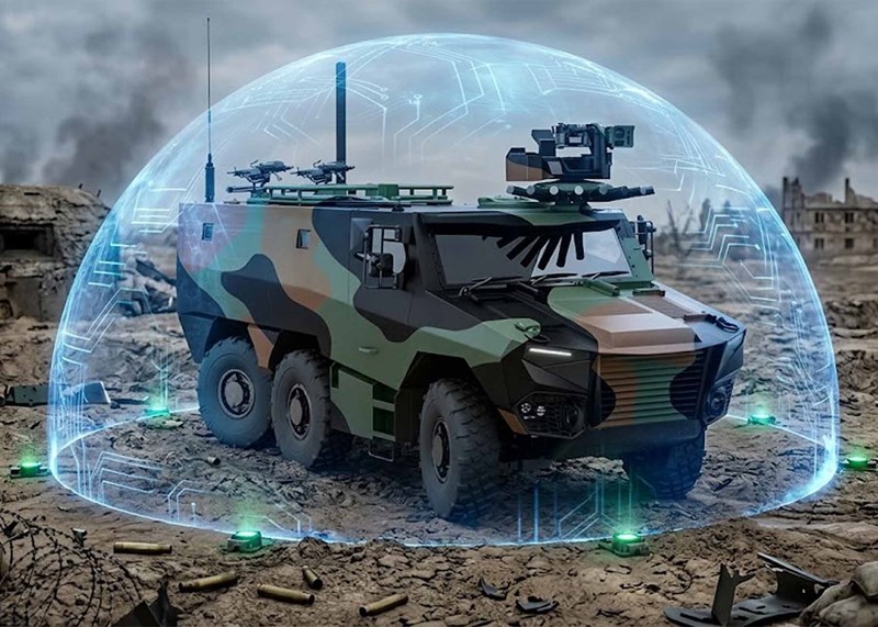 Thales phát triển tấm chắn quang điện tử mới cho xe bọc thép quân sự