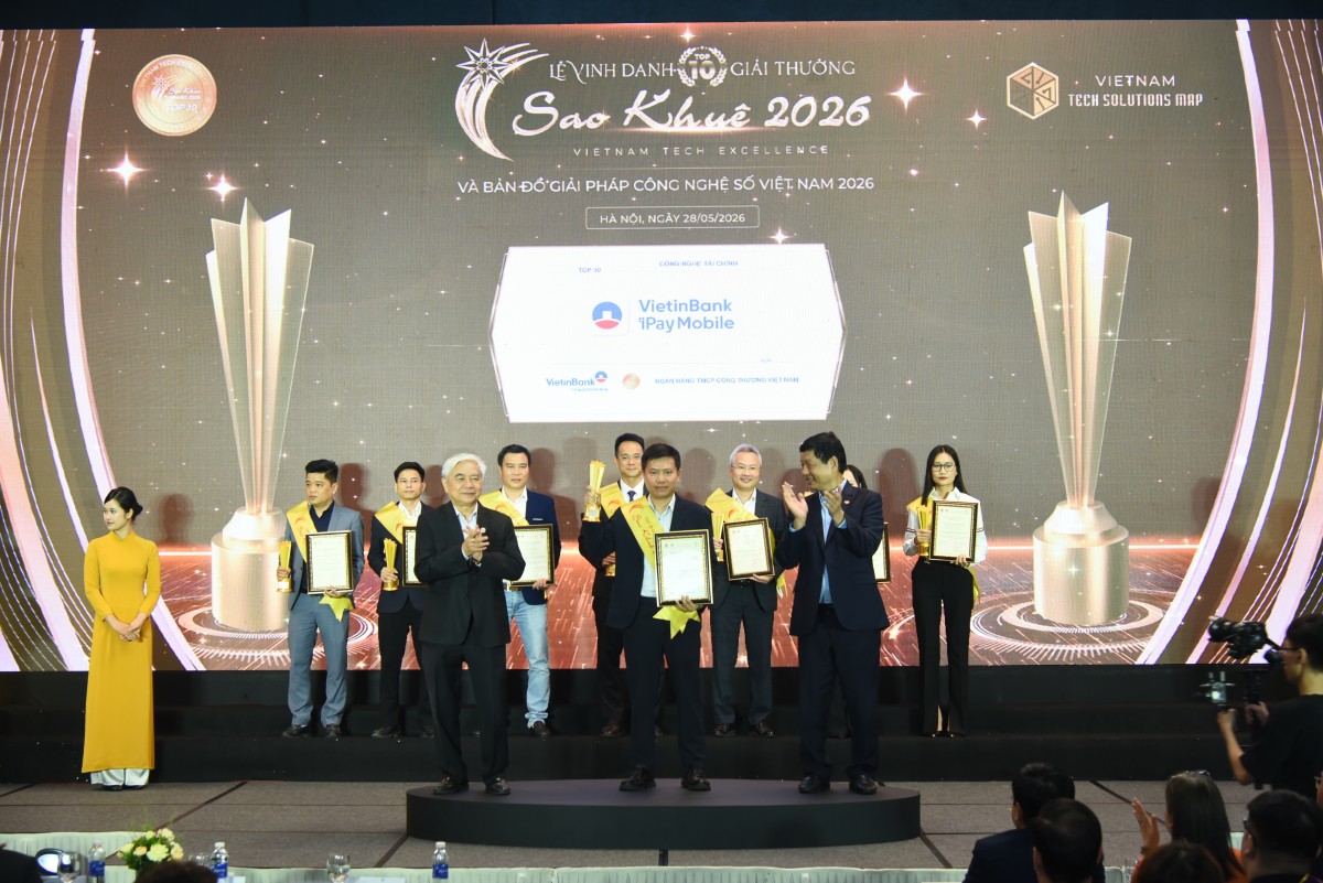 Trao Giải thưởng Sao Khuê và công bố Bản đồ Giải pháp Công nghệ số Việt Nam 2026 Trao Giải thưởng Sao Khuê và công bố Bản đồ Giải pháp Công nghệ số Việt Nam 2026