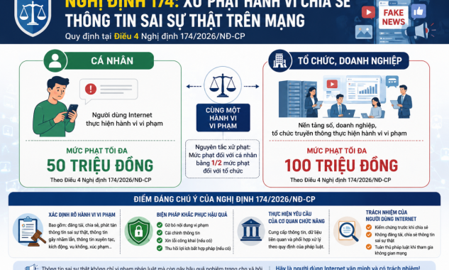 Nghị định 174: cùng hành vi vi phạm, doanh nghiệp bị phạt gấp đôi cá nhân
