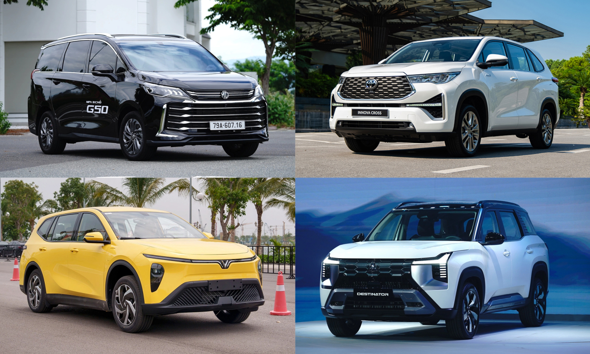 Những ôtô 7 chỗ tầm giá 'vừa miếng' nhất cho khách Việt