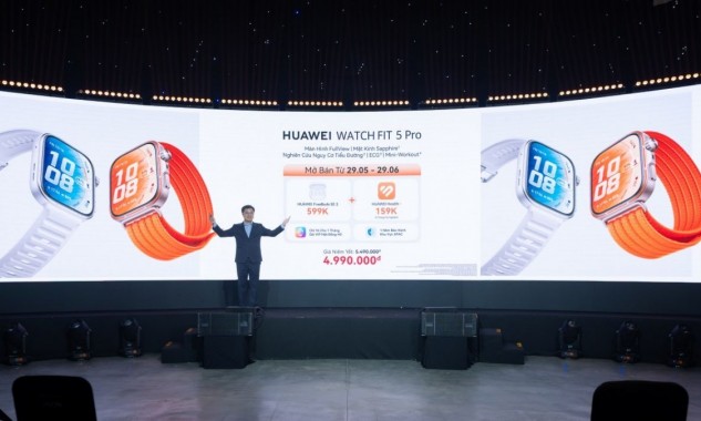 Huawei chính thức ra mắt WATCH FIT 5 Series tại Việt Nam