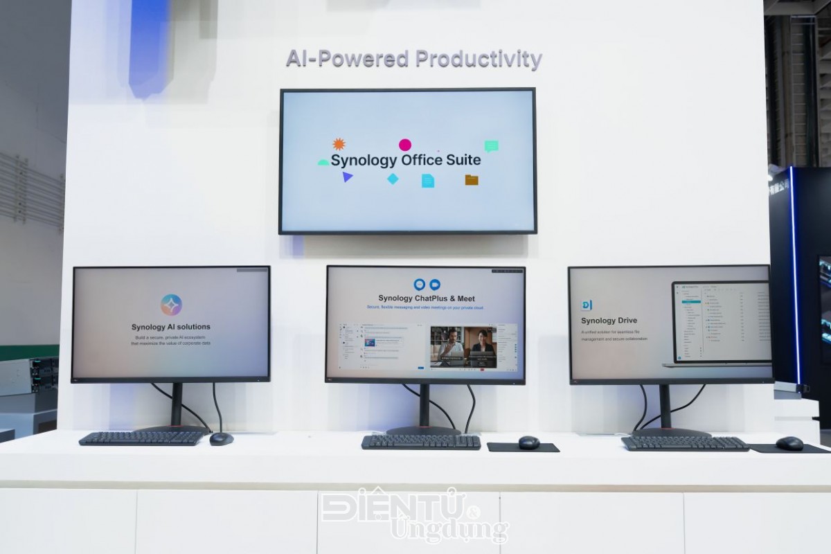 Synology giới thiệu loạt giải pháp quản trị dữ liệu thế hệ mớiSynology giới thiệu loạt giải pháp quản trị dữ liệu thế hệ mới