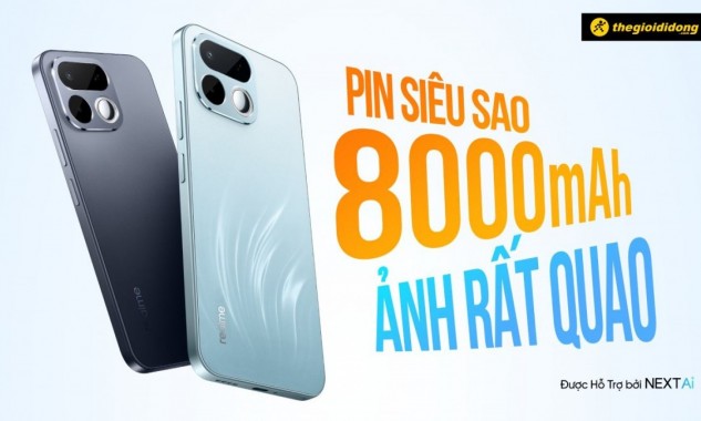 Siêu pin realme 16T 5G chính thức lên kệ với giá bán từ 10.290.000 đồng