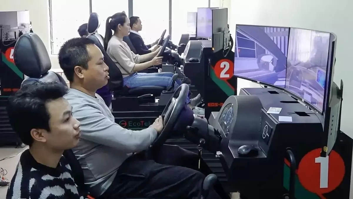Học viên phải xem video tai nạn trước khi thi bằng lái