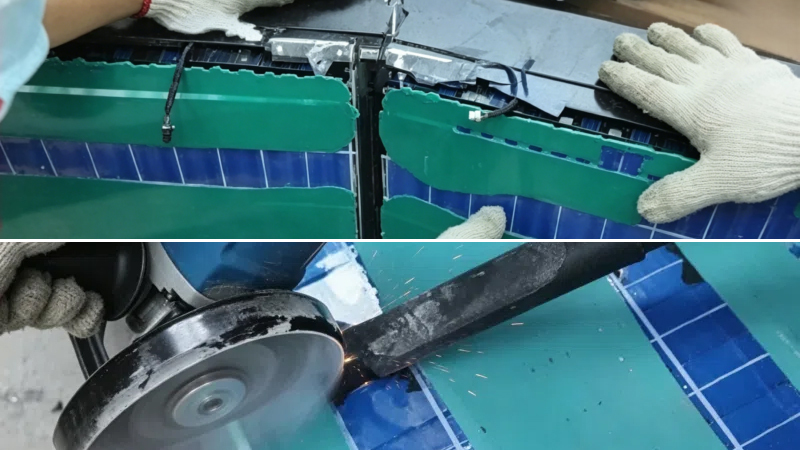 'Tra tấn' pin xe điện bằng cưa, búa