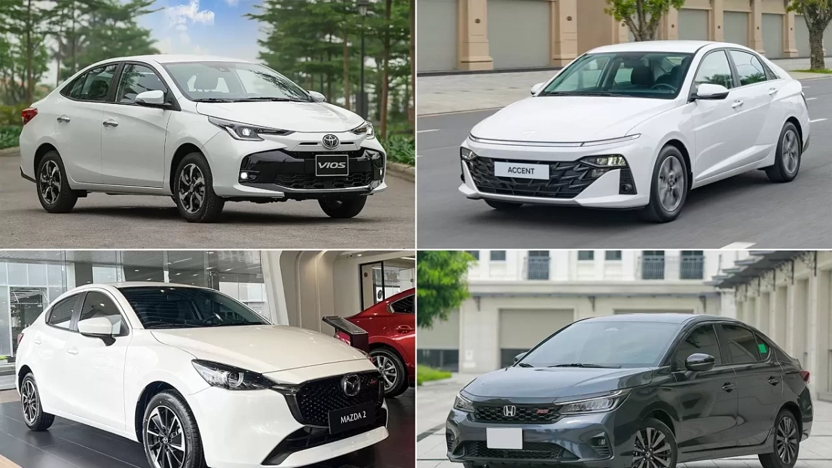 Sedan cỡ B đồng loạt giảm doanh số tháng 5