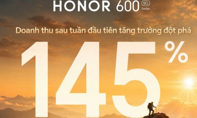 HONOR 600 Series tăng trưởng 145% doanh thu chỉ sau 1 tuần mở bán