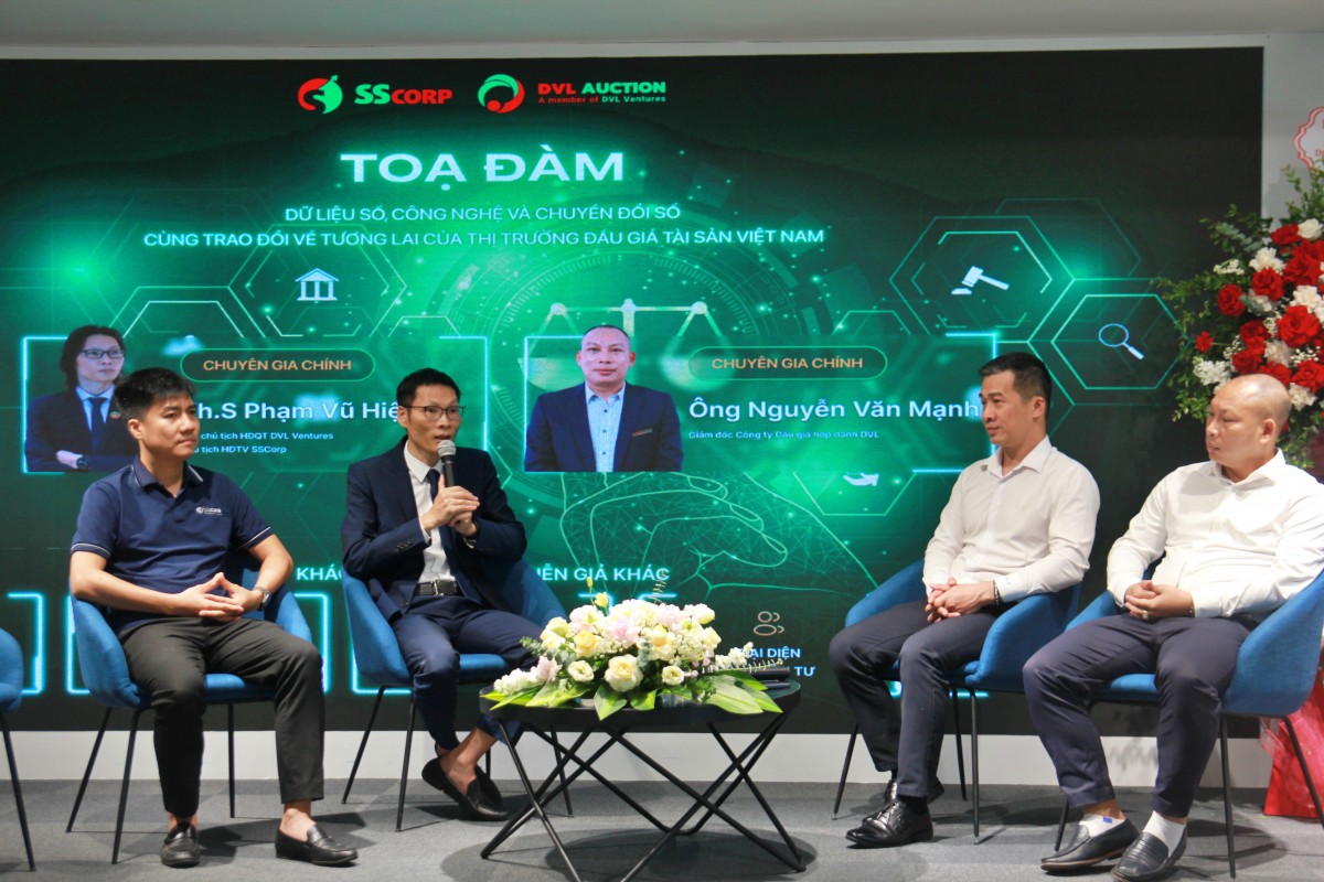 Ra mắt nền tảng số hóa tài sản đấu giá Việt Nam: Gỡ “nút thắt” dữ liệu, thúc đẩy minh bạch thị trường