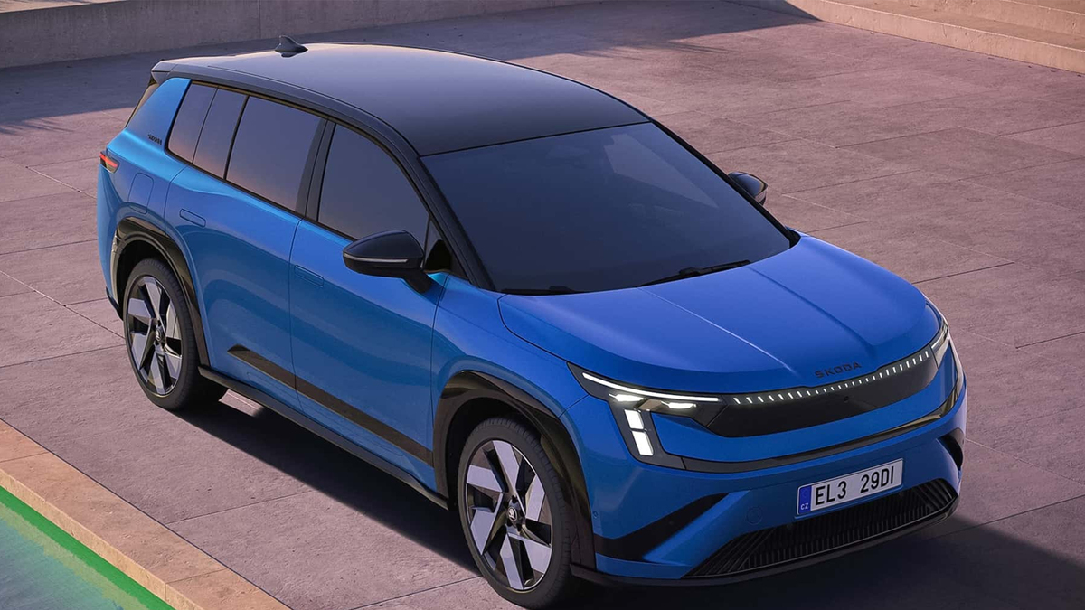 Skoda Peaq - SUV điện 3 hàng ghế ra mắt thế giới