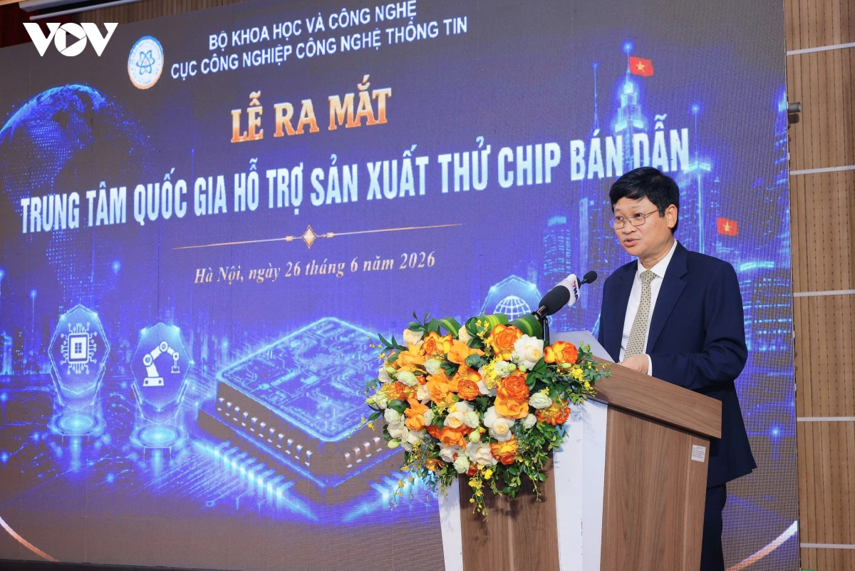 ra mat trung tam quoc gia ho tro san xuat thu chip ban dan dau tien cua viet nam hinh anh 3
