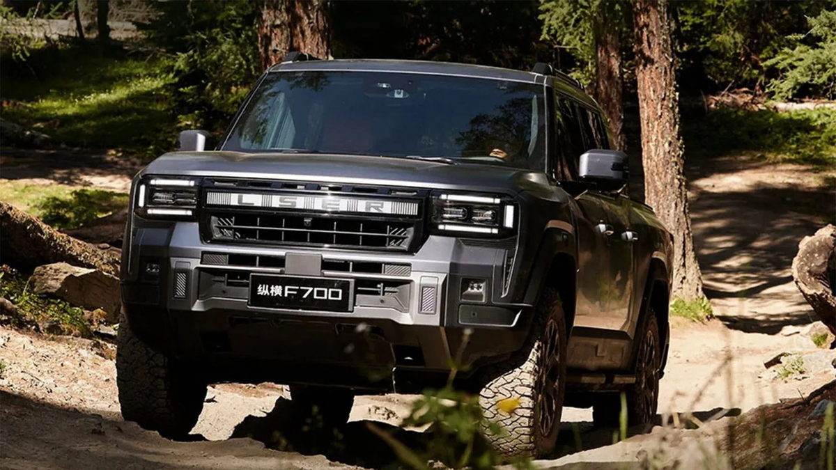 Jetour Zongheng F700 - bản tải địa hình PHEV