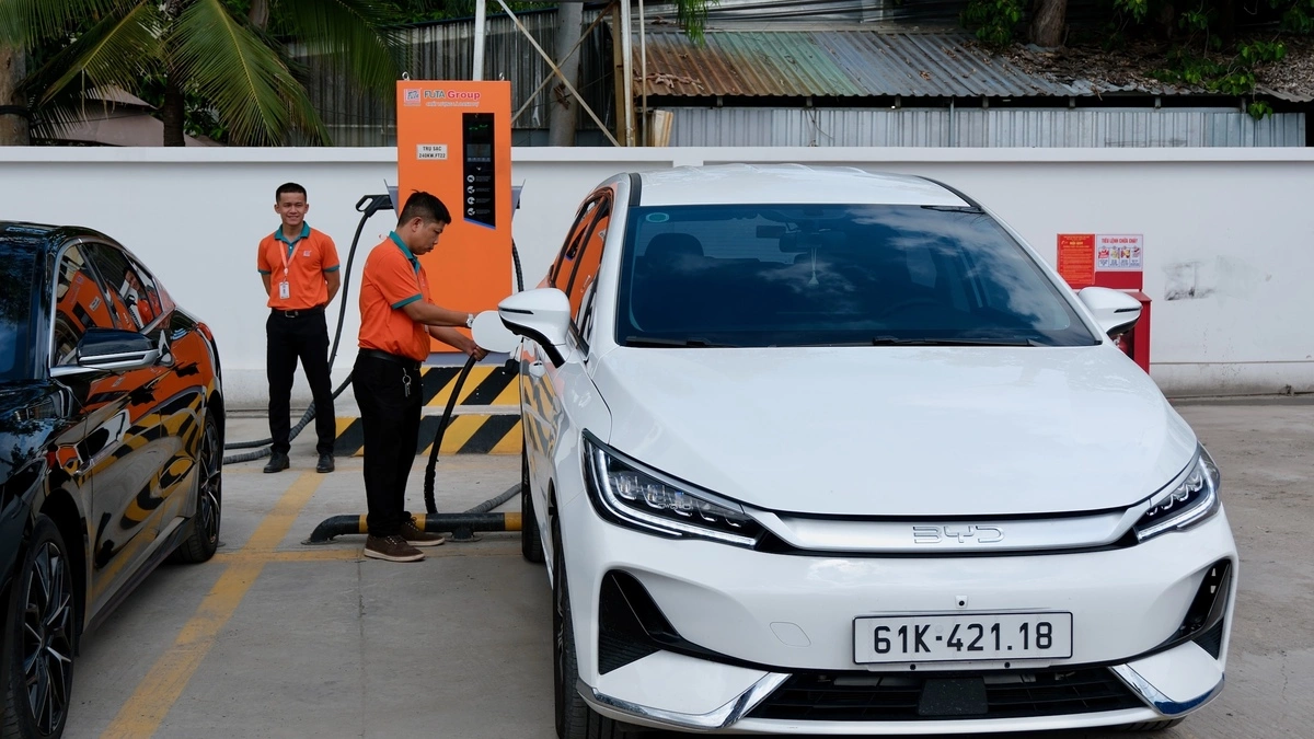 Xe điện BYD được giảm giá sạc tại trạm của Phương Trang từ tháng 7