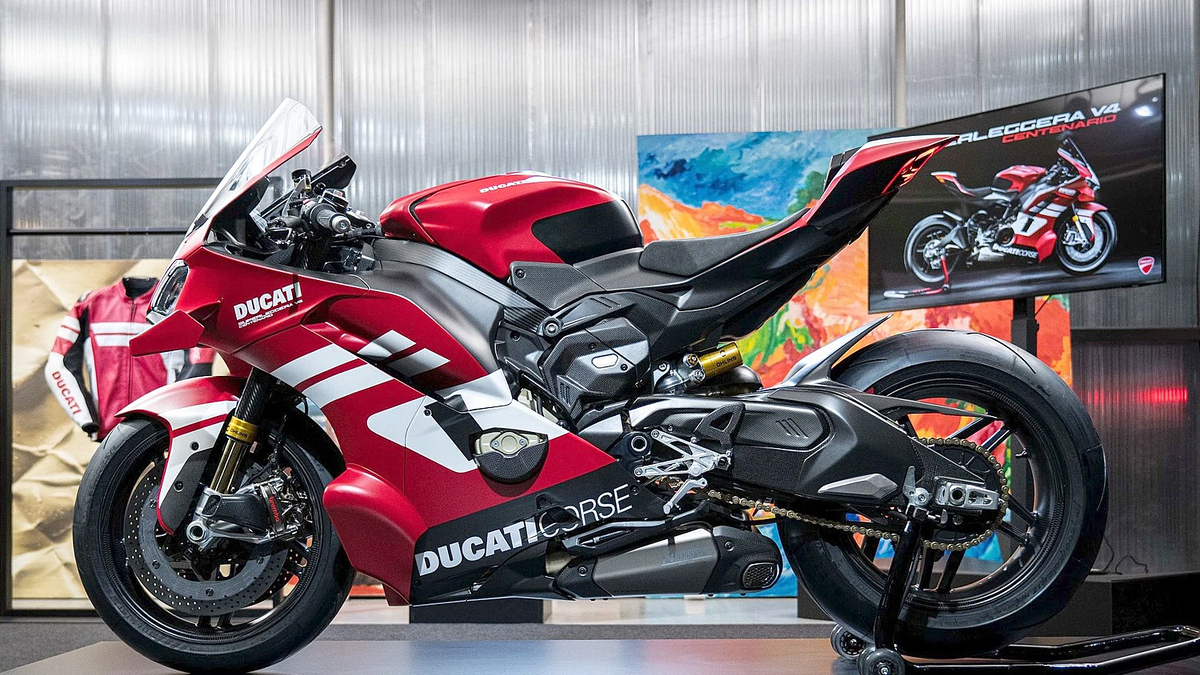 Superleggera V4 Centenario - siêu phẩm mừng 100 năm Ducati
