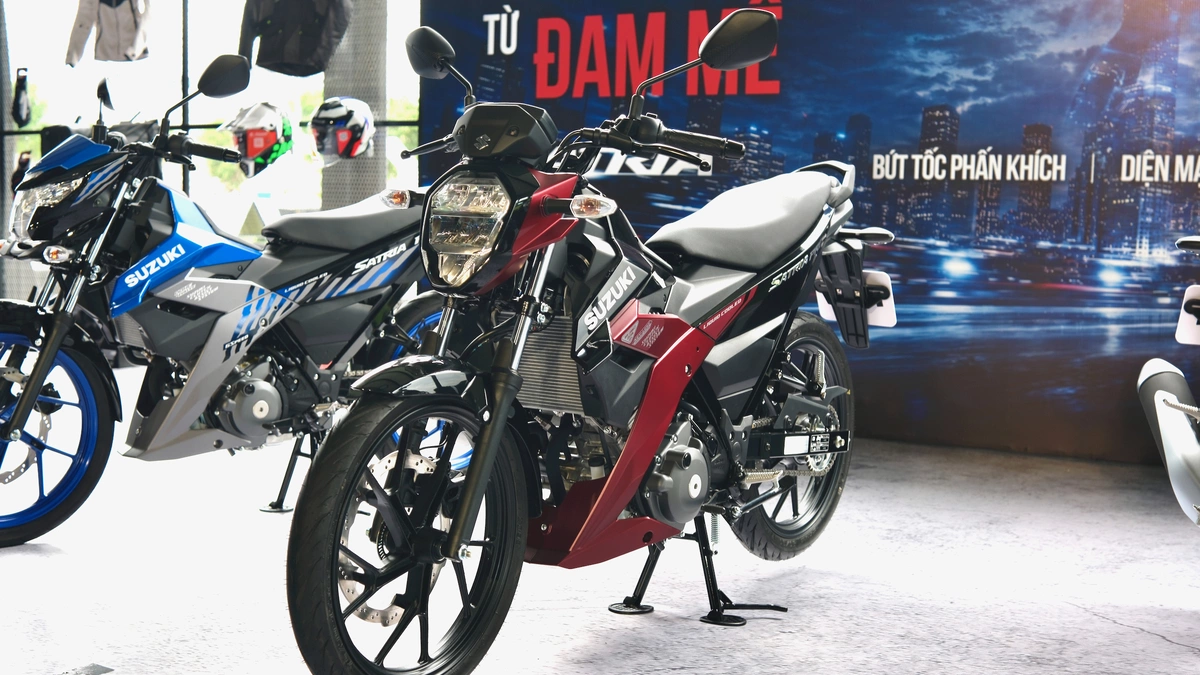 Suzuki Satria có thế hệ mới sau 6 năm, giá 54,5-59 triệu đồng