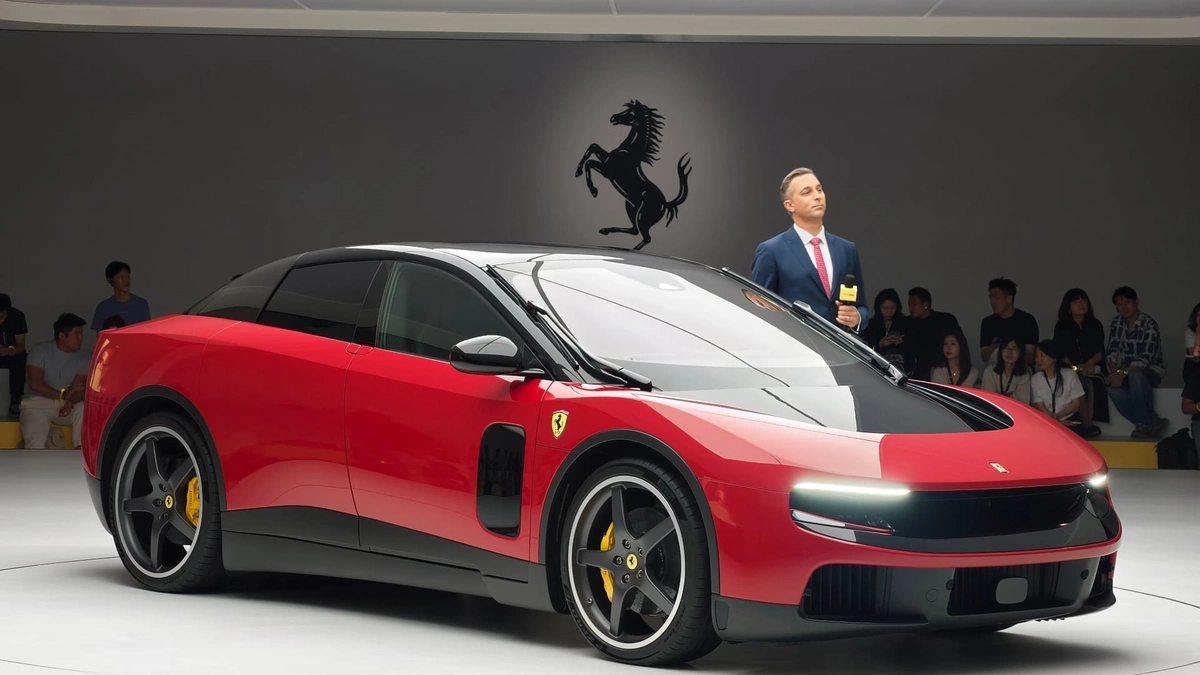 Ferrari Luce - siêu sedan điện giá 586.600 USD