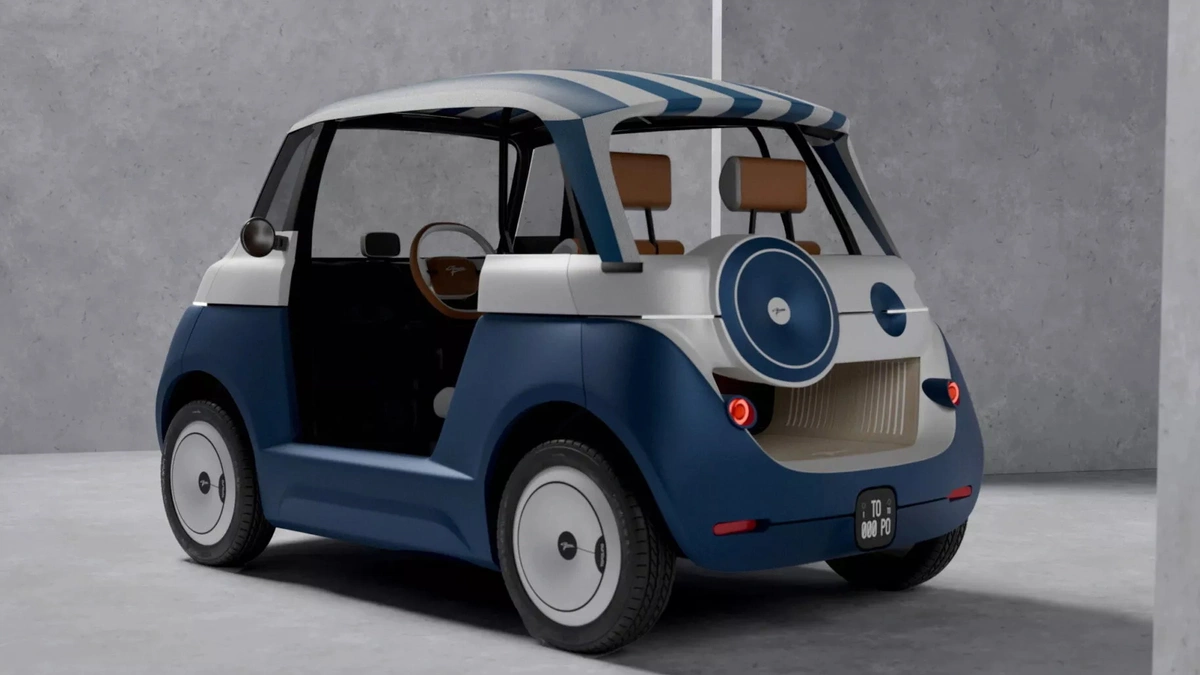 Fiat Topolino - xe điện mini hàng thửa giá hơn 60.000 USD