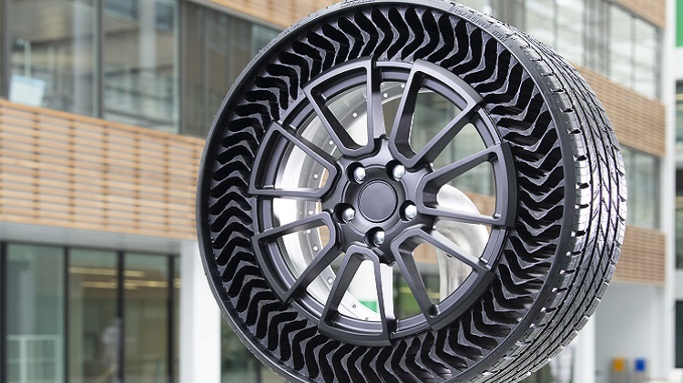 Michelin lần đầu ra mắt lốp xe không bơm hơi