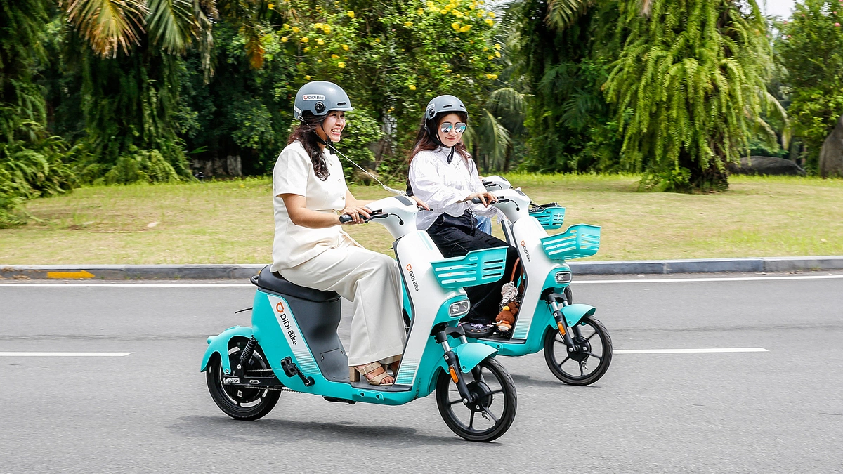 DiDi Bike - ứng dụng thuê xe đạp điện công cộng ra mắt khách Việt