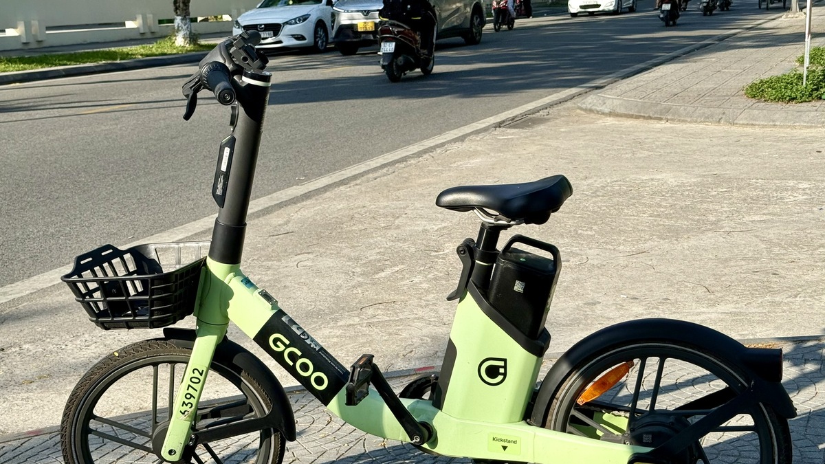 Xe đạp điện công cộng ở Huế: thời trang, công thái học