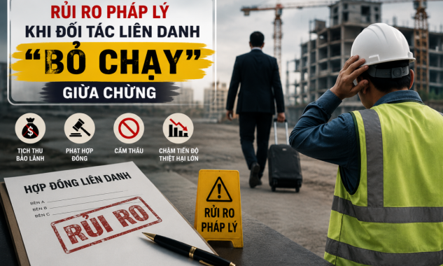 Rủi ro pháp lý khi đối tác liên danh bỏ cuộc giữa chừng