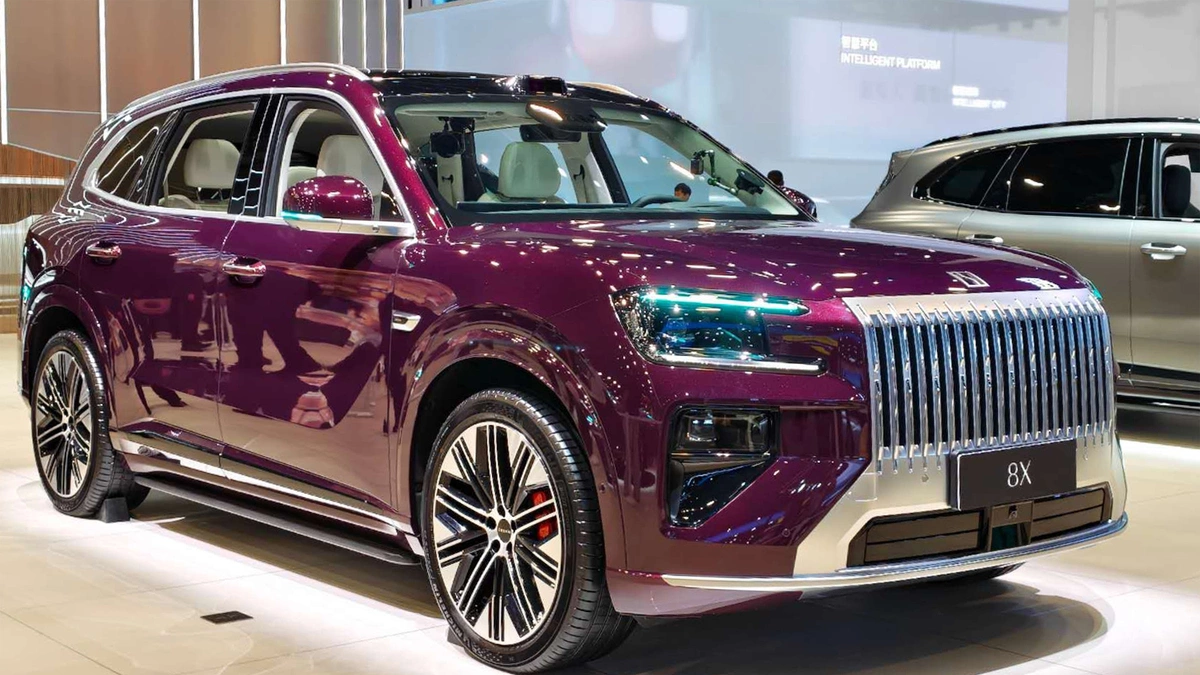 Zeekr 8X - SUV hybrid cỡ lớn mạnh 1.381 mã lực